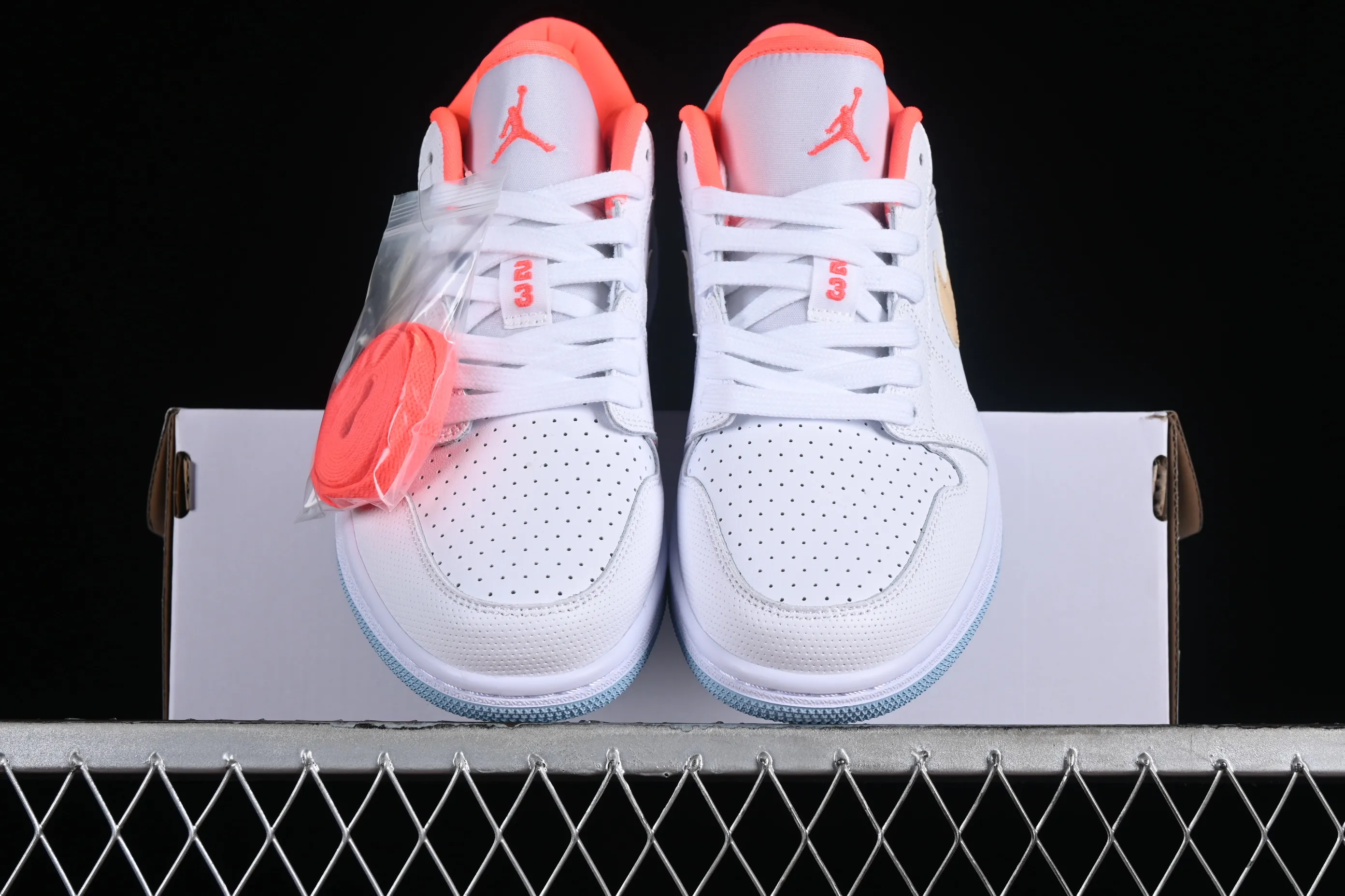 All categories Air Jordan Jordan series basketball shoes Air Jordan 1 Low Air Jordan 1 Low AJ1 Joe 1 white sesame low-top cultural and leisure sports sneakers DC9509-100